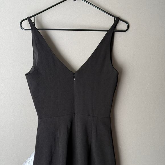 Dress the Population‎ sz XXS black faux wrap evening cocktail pencil dress NWT - Picture 9 of 10